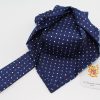 Seven fold silk tie