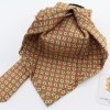 Seven fold silk tie
