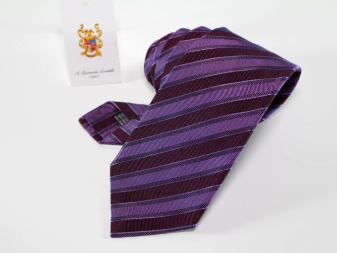 cravatta in seta 100% tre pieghe