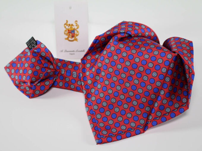 Seven fold silk tie