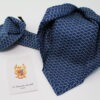Seven fold silk tie