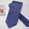 cravatta tre pieghe in seta twill