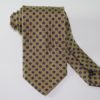 Cravatta tre pieghe in seta twill