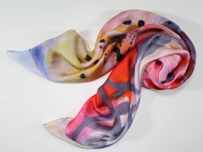 Foulard Poem by Midori Mccabe