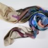 Silk scarf Hummingbird by Midori Mccabe