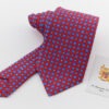 cravatta tre pieghe sartoriale in seta twill
