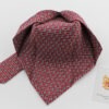 Seven fold silk tie