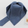Seven fold silk tie