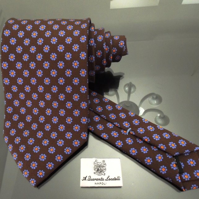 Cravatta Sette pieghe A. Quaranta Locatelli