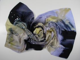 Silk Stole Convergence by Midori Mccabe