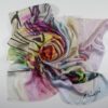 Silk scarf Contained - Wirlwind by Midori Mccabe