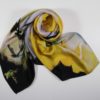 Silk scarf Haru Ichiban by Midori Mccabe