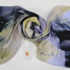 sciarpa in seta convergence by Midori McCabe