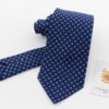 cravatta tre pieghe sartoriale in seta twill