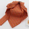 Seven fold silk tie