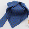 Seven fold silk tie