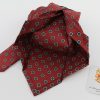 Seven fold silk tie