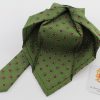 Seven fold silk tie