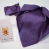 cravatta sette pieghe in seta twill