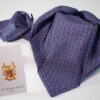 Seven fold silk tie 
