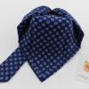 Seven fold silk tie