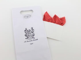 Pochette da taschino in seta