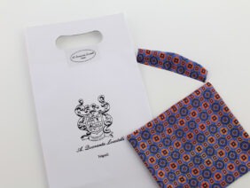 Pochette da taschino in seta