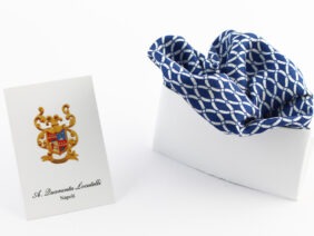 Pochette da taschino in seta