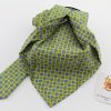 Seven fold silk tie