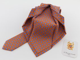 Cravatta sette pieghe in seta
