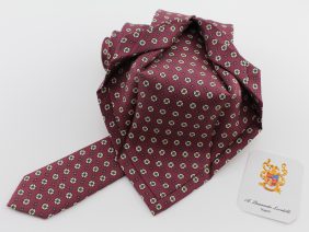Cravatta sette pieghe in seta