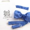 Papillon di seta fatto a mano