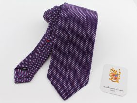 Cravatta tre pieghe in seta