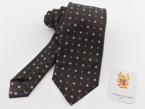 Three Fold Silk Tie 