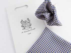 Pochette da taschino in seta