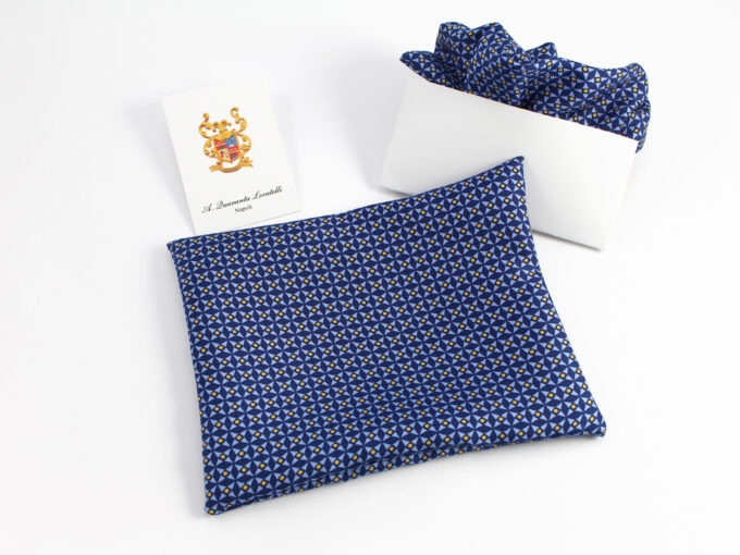 Pochette da taschino in seta