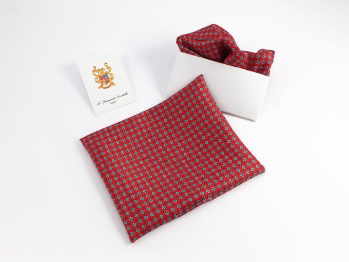 Pochette da taschino in seta